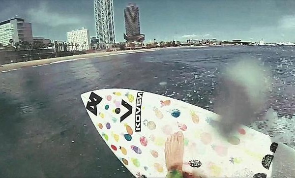 Drones con camara para el surf