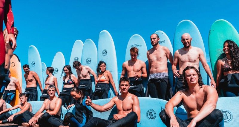 Escuela de surf en Salinas