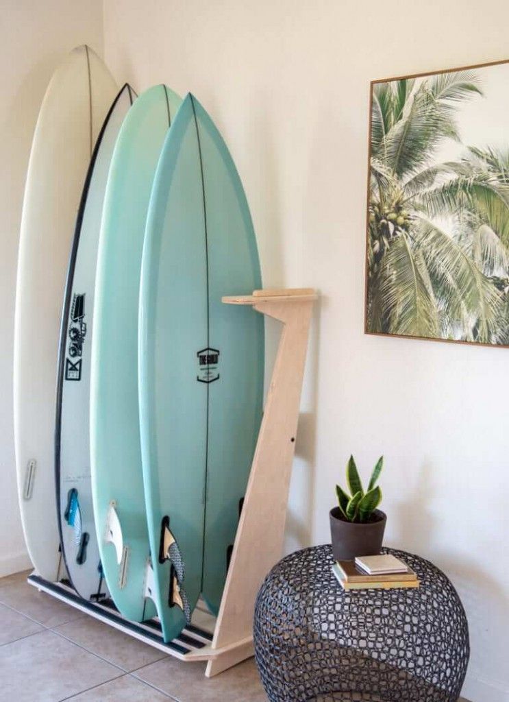 Cuidar tu tabla de surf rack