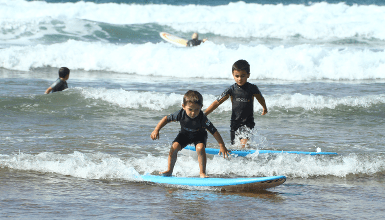 Mejor edad para surfear 