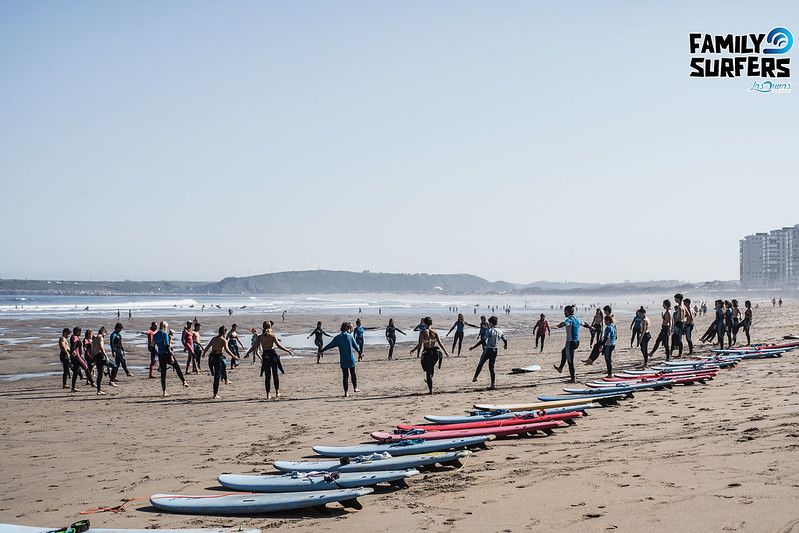 Family Surfers Surfcamp para niños en Salinas